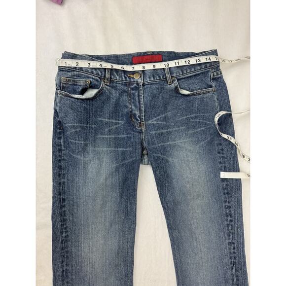 Aeropostale Straight Leg Jeans Light Wash Men's Distressed Size 33 *33 - Picture 3 of 7